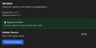 AppVersion and SystemVersion